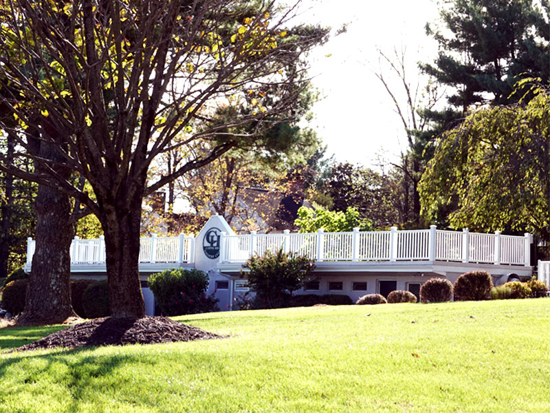 The fenced-in swimming pool complex at Copper Hill Country Club can be enjoyed by the entire family.