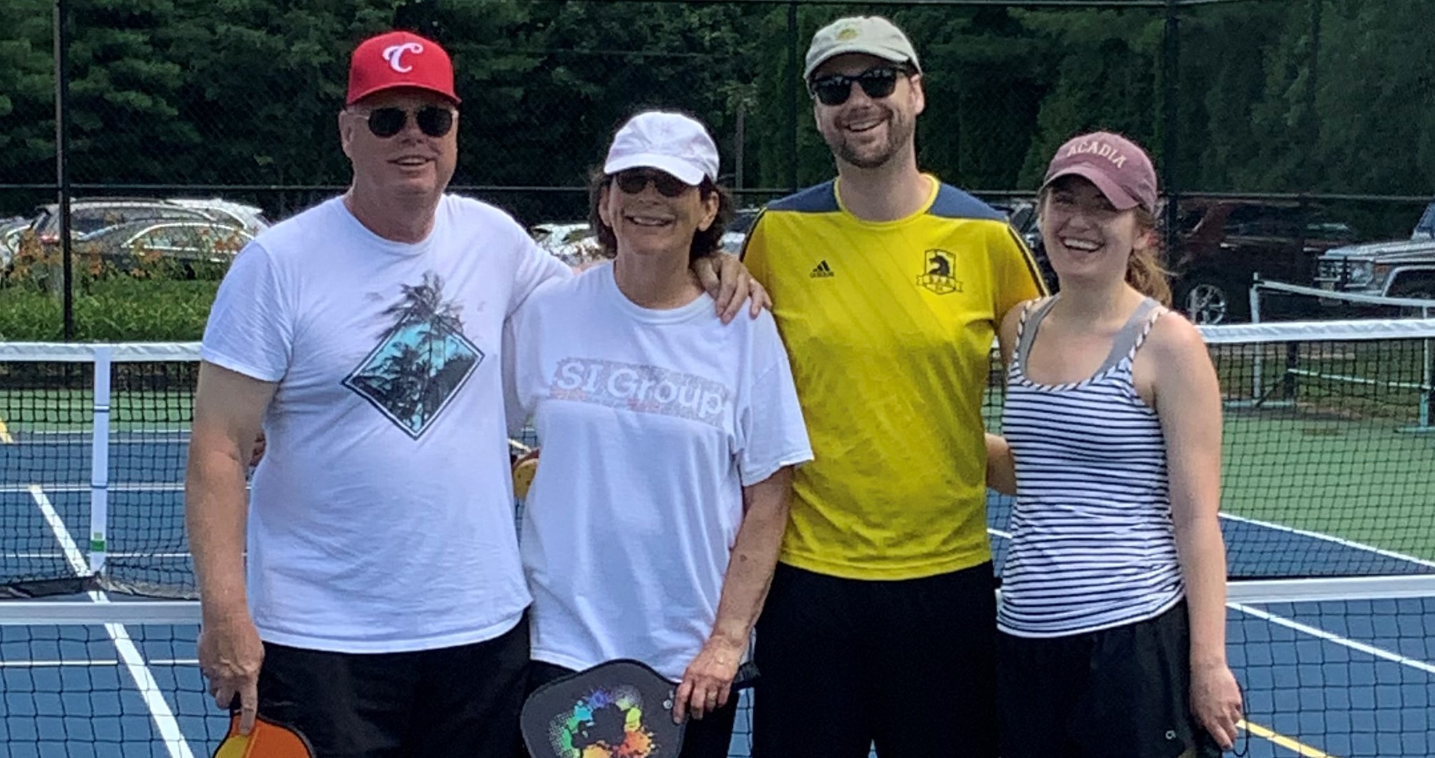 Copper Hill Pickleball Group on the Courts